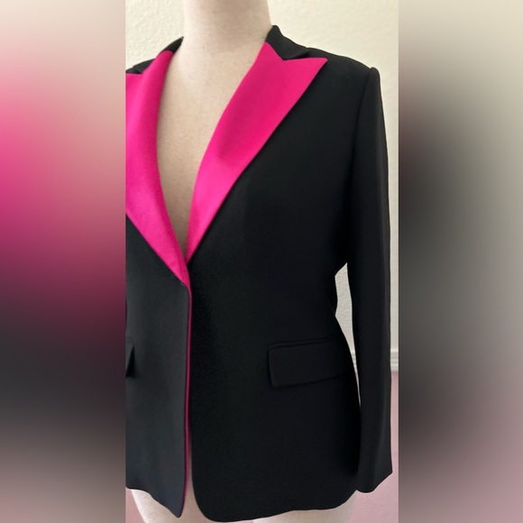 Glam tuxedo💄💄 blazer size 14 - Picture 4 of 11